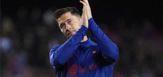 ليفاندوفسكي يثير القلق بعد كلاسيكو برشلونة وريال مدريد